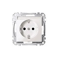 MERTEN MEG2302-0319 SCHUKO socket with polar white font — image 1