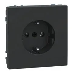 MERTEN MEG2301-6034 SCHUKO-Steckdose Steckkl. Anthrazit System Design