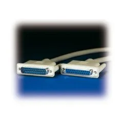 ROLINE RS232 Cable, M - F 1.8 m serial cable