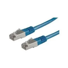 ROLINE S/FTP (PiMF) Patch Cord Cat.6, blue 1.0m networking cable