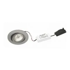 Brumberg 39263153 Nivalis LED-Einbaustrahler 230 V AC 50 Hz 8W 3000K 650lm DA 68mm ni