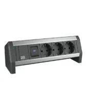 BACHMANN DESK 2 3xCEE7/3 1xUSB Charger 1x CM