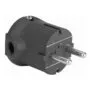 BACHMANN Schutzkontaktstecker schwarz bruchfest montierbar IP 20 Winkel