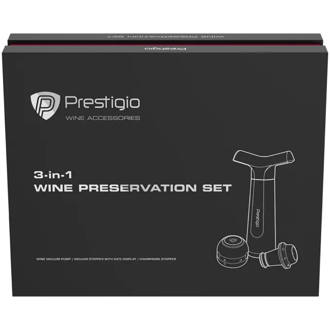 Manual Vacuum Wine Stopper with stoppers and champane stopper — image 14