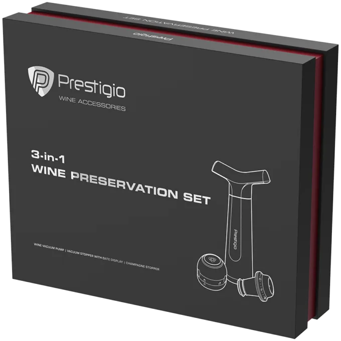 Manual Vacuum Wine Stopper with stoppers and champane stopper — image 15