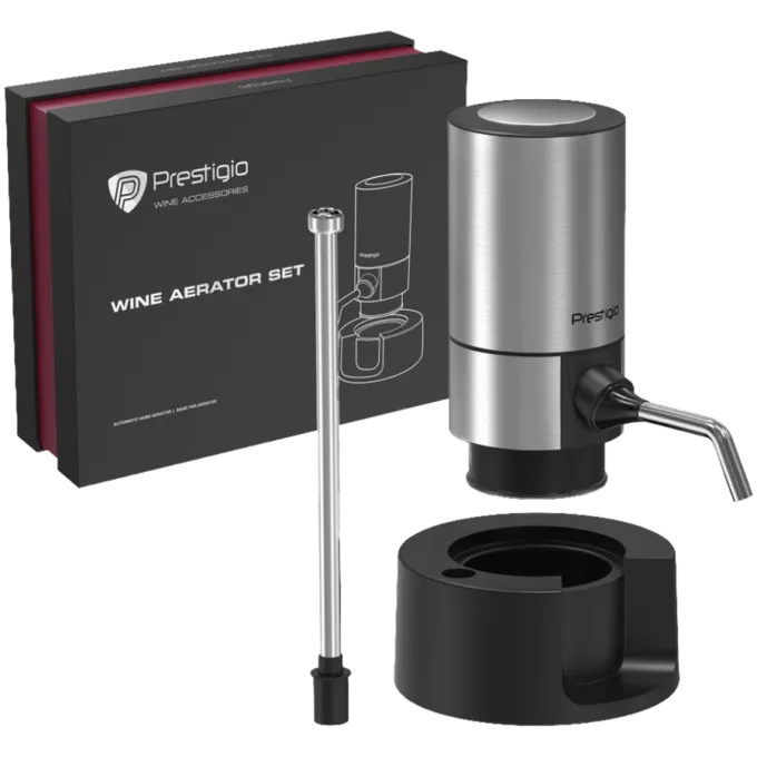 Battery Operated Electric Wine Dispenser With Stainless Steel Tube — image 1