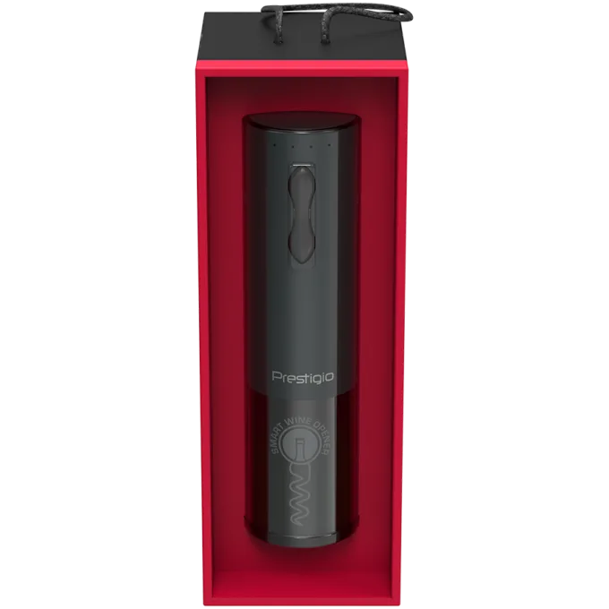 Bolsena, Electric wine opener with Prestigio Logo, aerator , vacuum preserver, Black color — image 8