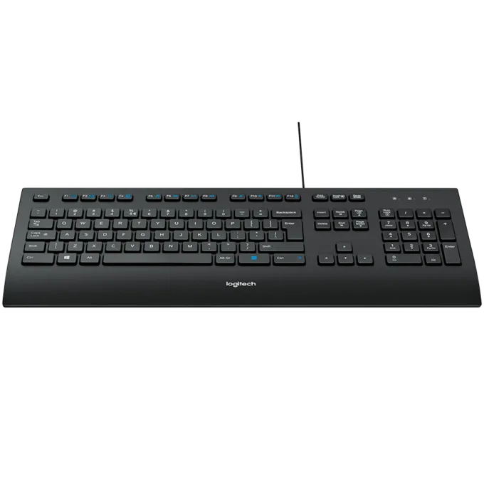 LOGITECH K280e Corded Keyboard - BLACK - USB - RUS - B2B — image 1