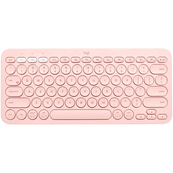 LOGITECH K380 Multi-device Bluetooth Keyboard - ROSE - RUS — image 1