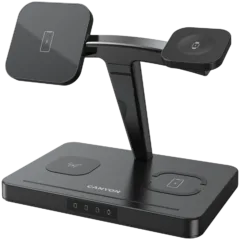 CANYON wireless charger WS-404 15W 4in1 Black
