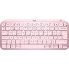LOGITECH MX Keys Mini Bluetooth Illuminated Keyboard - ROSE - UK