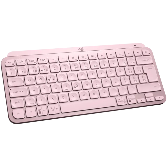LOGITECH MX Keys Mini Bluetooth Illuminated Keyboard - ROSE - UK — image 2