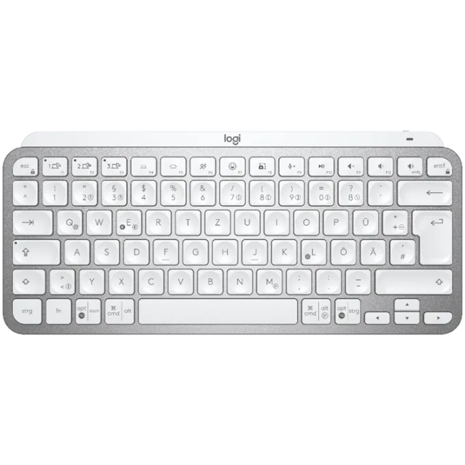 LOGITECH MX Keys Mini Bluetooth Illuminated Keyboard - PALE GREY - UK — image 1