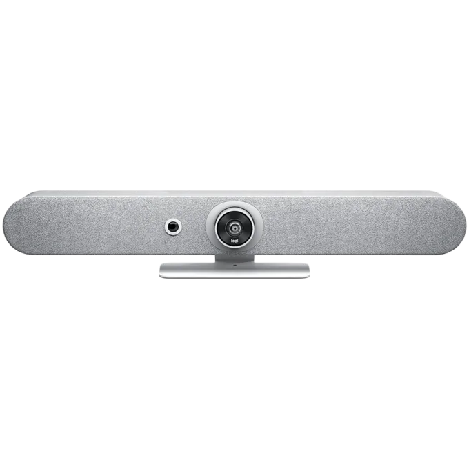 LOGITECH Rally Bar Mini - OFF-WHITE - USB - PLUGC - EMEA - SOUTH AFRICA/NAMIBIA — image 1