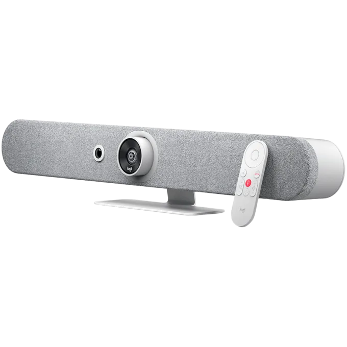 LOGITECH Rally Bar Mini - OFF-WHITE - USB - PLUGC - EMEA - SOUTH AFRICA/NAMIBIA — image 2