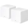 AC1300 Whole Home Mesh Wi-Fi SystemSPEED: 400 Mbps at 2.4 GHz + 867 Mbps at 5 GHzSPEC: 2× Internal Antennas, 2× Gigabit Ports per Unit (WAN/LAN auto-sensing)FEATURE: MERCUSYS APP, Router/AP Mode, One Unified Network, Seamless Roaming, Easy Expans
