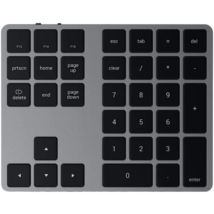 SATECHI Aluminum Extended Keypad Space Gray — image 1
