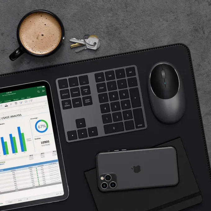 SATECHI Aluminum Extended Keypad Space Gray — image 5