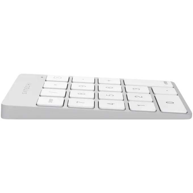 SATECHI Aluminum Slim Rechargeable Bluetooth Keypad Silver — image 2