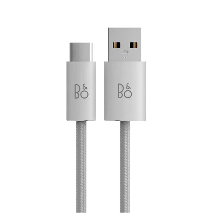 Beoplay H95 Charging Cable Fabric Grey Mist — image 1