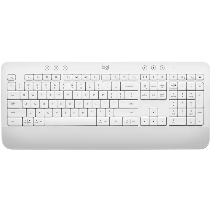 LOGITECH K650 SIGNATURE Bluetooth keyboard - OFF WHITE - RUS — image 1