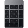 SATECHI Aluminum Slim Rechargeable Bluetooth Keypad Space Gray