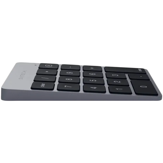 SATECHI Aluminum Slim Rechargeable Bluetooth Keypad Space Gray — image 2