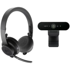 LOGITECH PRO PERSONAL VIDEO COLLABORATION KIT (ZONE WIRELESS + BRIO) - WW