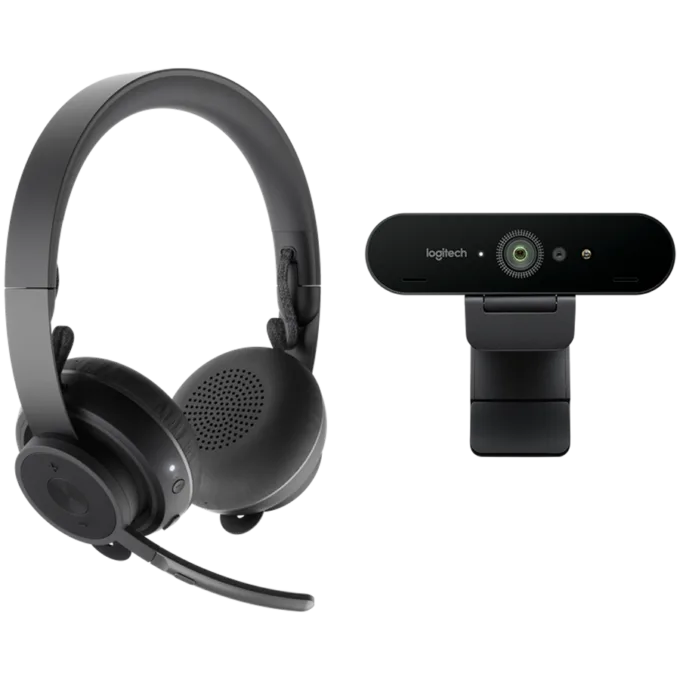 LOGITECH PRO PERSONAL VIDEO COLLABORATION KIT (ZONE WIRELESS + BRIO) - WW — image 1