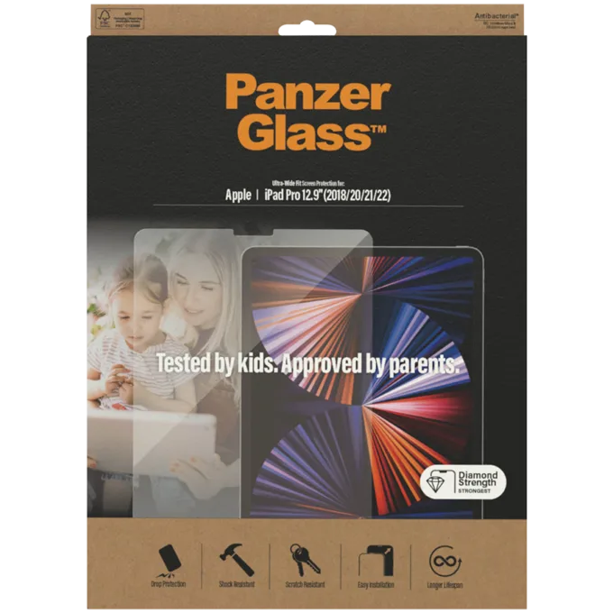 PanzerGlass® Apple iPad Pro 12.9″ (2018 | 2020 | 2021 | 2022 ) | Screen Protector Glass — image 1