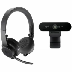 LOGITECH Pro Personal Video Collaboration Teams Kit-GRAPHITE-BT-N/A-EMEA-914-TEAMS