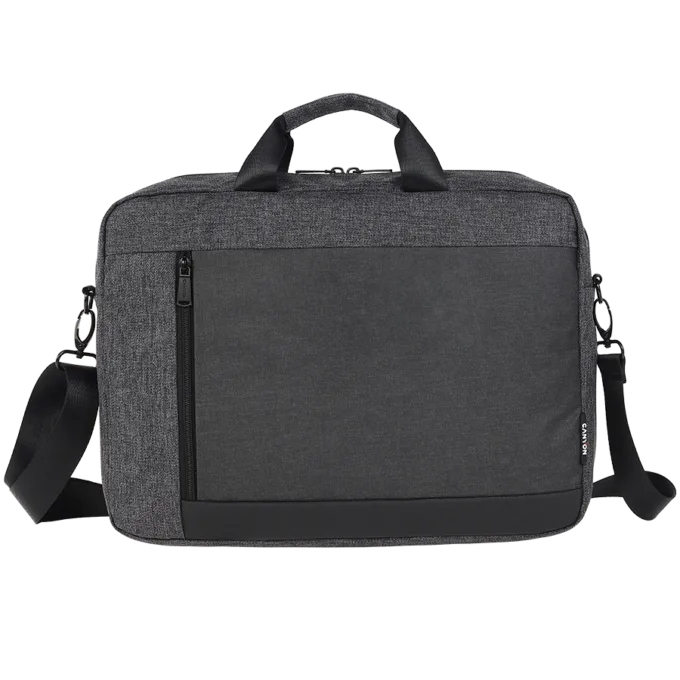 CANYON B-5, Laptop bag for 15.6 inch410MM x300MM x 70MMDark GreyExterior materials: 100% PolyesterInner materials:100% Polyester — image 1