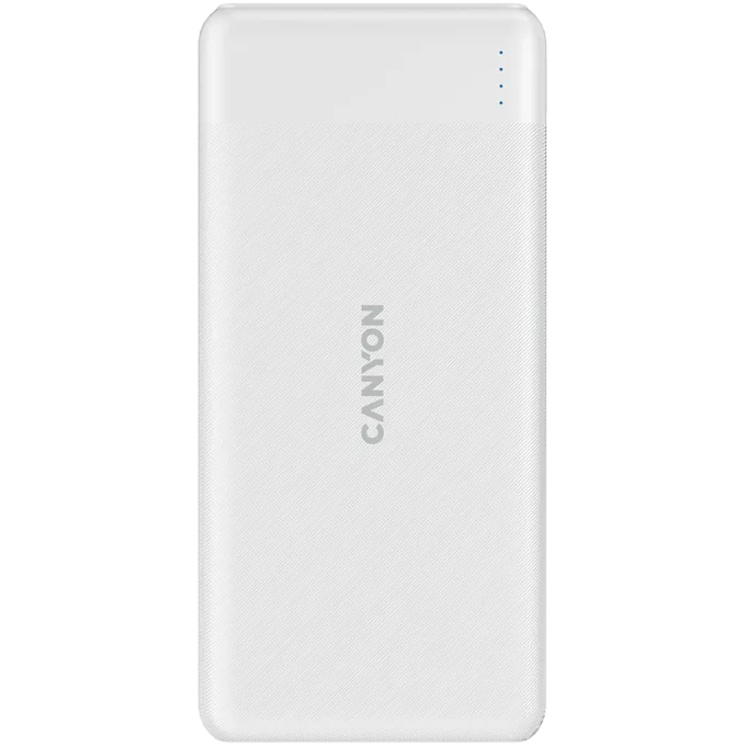 CANYON power bank PB-109 10000 mAh PD 18W QC 3.0 20W White — image 1