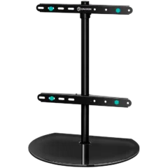 ONKRON Universal Swivel Table Top TV Stand for 32''-65'' TVs up to 35 kg, Black