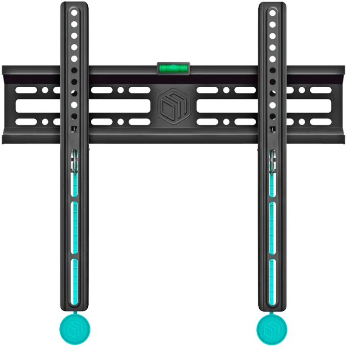 ONKRON Fixed TV Wall Mount for 32 to 65-inch Flat Panel TVs Digital Panels 50 kg, Black — image 1