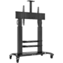 ONKRON Mobile TV Stand Rolling TV Cart for 60 to 100-Inch Screens up to 136,4 kg, Black