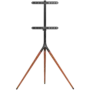 ONKRON Tripod Easel TV Stand for 32” – 65 Inch LED LCD OLED Screens up to 35 kg, Black