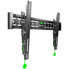 ONKRON Tilting TV Wall Mount for 43 to 85-inch Flat Panel TVs Digital Panels 68,2 kg, Black
