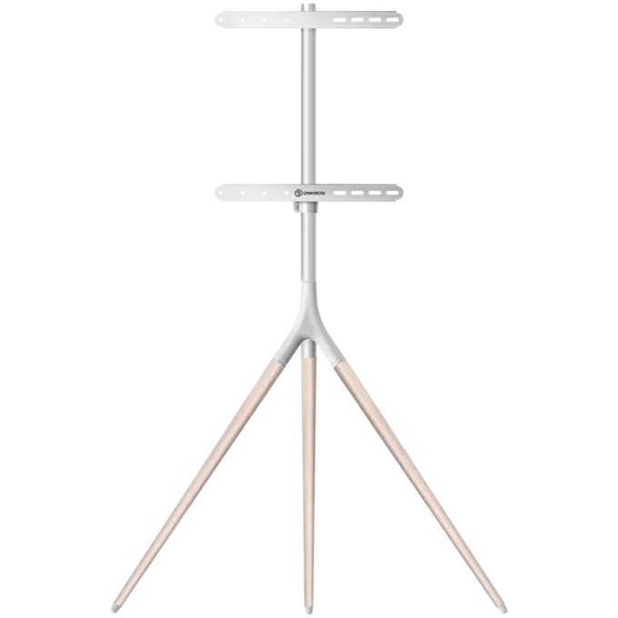 ONKRON Tripod Easel TV Stand for 32” – 65 Inch LED LCD OLED Screens up to 35 kg, White — image 1