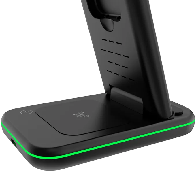 CANYON wireless charger WS-304 15W 3in1 Black — image 5