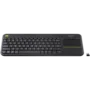 LOGITECH K400 Plus Wireless Touch Keyboard - WHITE - NORDIC