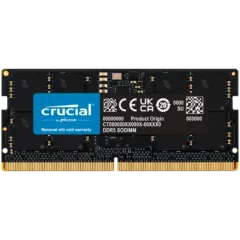 Crucial 16GB DDR5-5600 SODIMM CL46 (16Gbit)