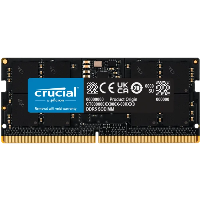 Crucial 16GB DDR5-5600 SODIMM CL46 (16Gbit) — image 1