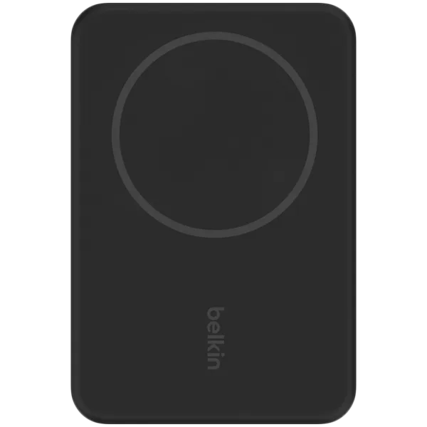 BELKIN 5K MAGNETIC WIRELESS POWER BANK + KICK STAND, BLACK — image 1