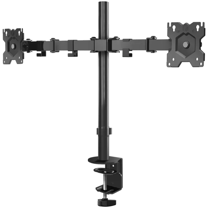ONKRON Dual Monitor Stand for 13''-32'' Screens up to 8 kg, Black — image 1