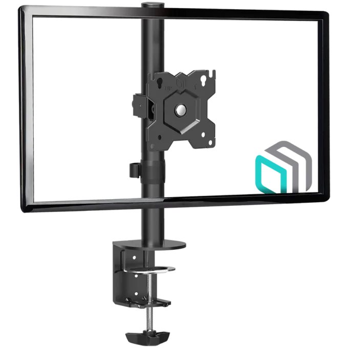ONKRON Monitor Desk Mount for 13 to 34-Inch LCD LED OLED Screens up to 8 kg, Black — image 1