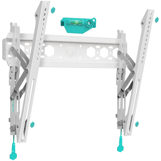 ONKRON Tilting TV Wall Mount for 35 to 65-inch Flat Panel TVs Digital Panels 60 kg TM5 White — image 1