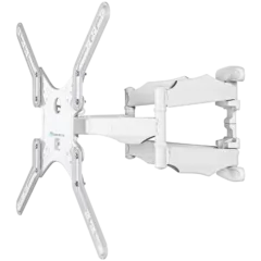 ONKRON Monitor desk mount for 37” – 70 Inch LCD LED OLED Screens, White
