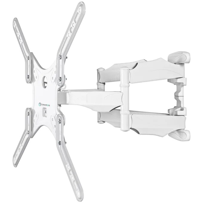 ONKRON Monitor desk mount for 37” – 70 Inch LCD LED OLED Screens, White — image 1