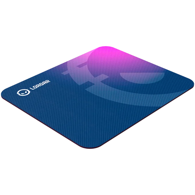 Lorgar Main 133, Gaming mouse pad, High-speed surface, Purple anti-slip rubber base, size: 360mm x 300mm x 3mm, weight 0.2kg — image 2